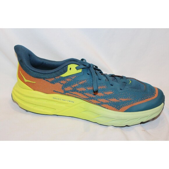 NEW Hoka One Men\'s Speedgoat 5 RUNNING SNEAKERS BLUE CORAL main image 4